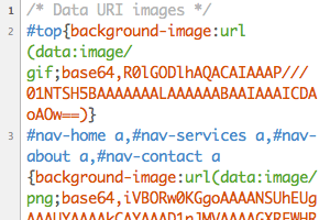 data-uri-css